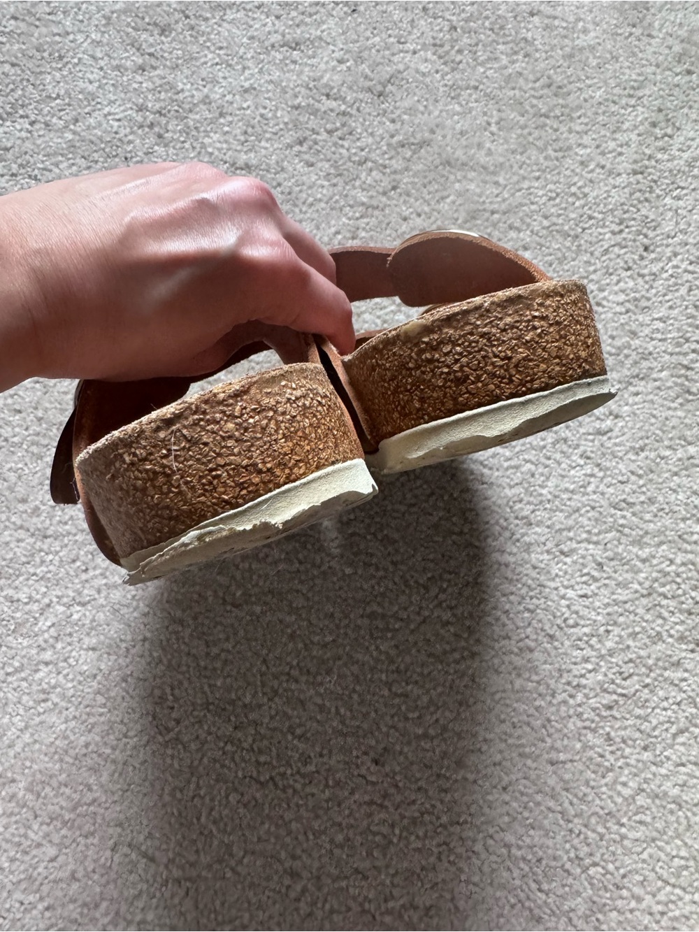 Birkenstock big buckle with oiled leather - Picture 5 of 7